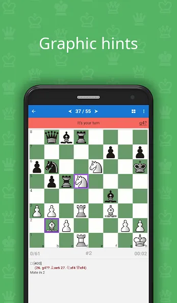 Mate in 2 (Chess Puzzles)  [МОД Меню] Screenshot 2