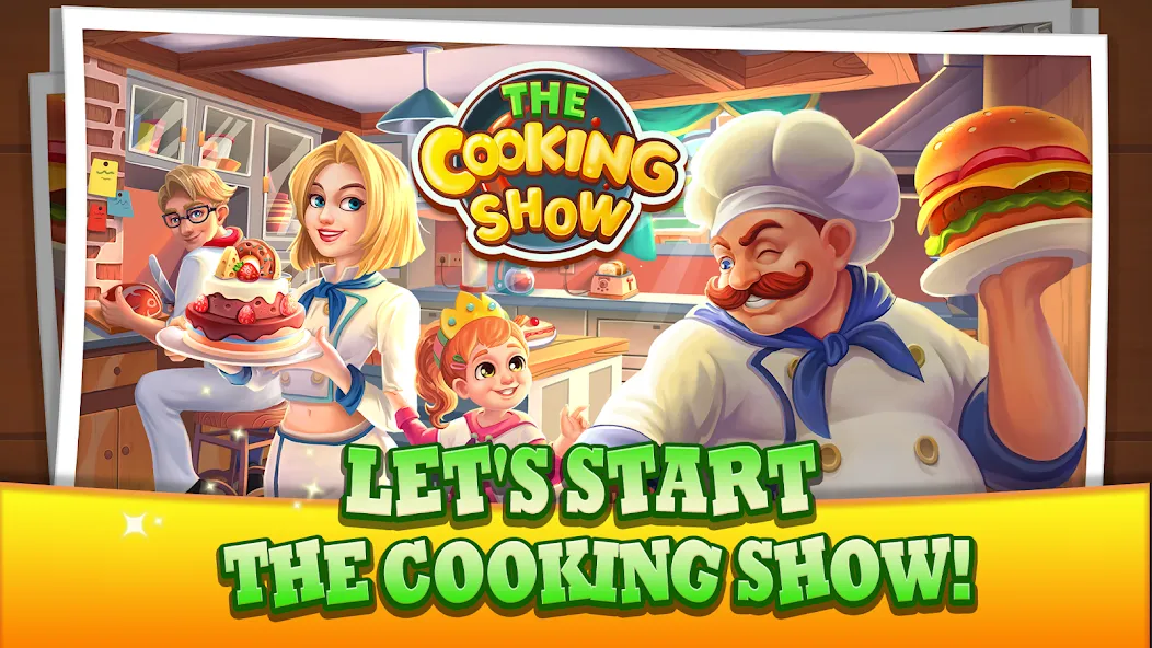 The Cooking Show (Зе Кукинг Шоу)  [МОД Menu] Screenshot 1