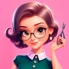 Скачать взлом Beauty Tycoon: Hair Salon Game (Бьюти Тайкун)  [МОД Menu] - полная версия apk на Андроид