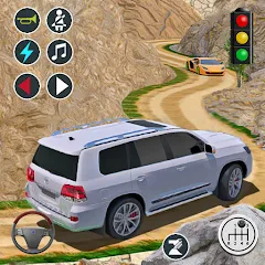 Скачать взломанную Mountain Climb 4x4 Car Games (Маунтин Клайм 4х4 игры на машинах)  [МОД Все открыто] - стабильная версия apk на Андроид