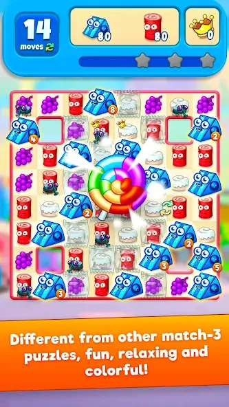 Sugar Heroes - match 3 game  [МОД Бесконечные монеты] Screenshot 1