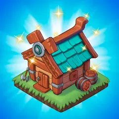 Скачать взломанную Mergest Kingdom: Merge game  [МОД Меню] - полная версия apk на Андроид