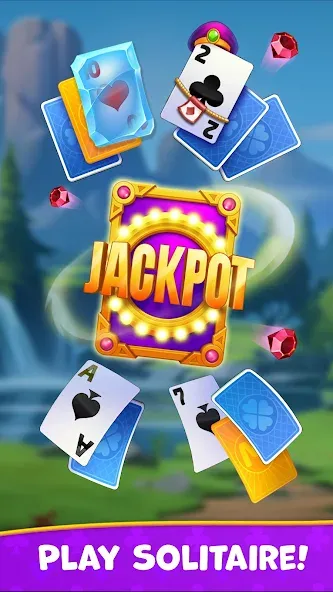 Kings & Queens: Solitaire Game  [МОД Unlocked] Screenshot 2
