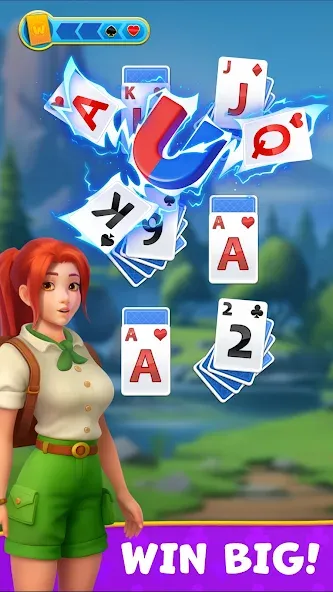 Kings & Queens: Solitaire Game  [МОД Unlocked] Screenshot 3