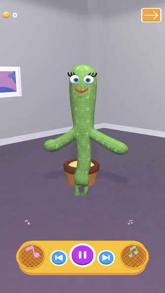 Talking Cactus (Токинг Кактус)  [МОД Меню] Screenshot 2