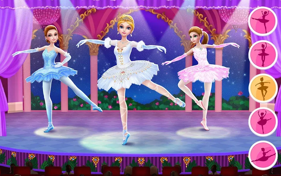 Pretty Ballerina - Girl Game  [МОД Все открыто] Screenshot 1