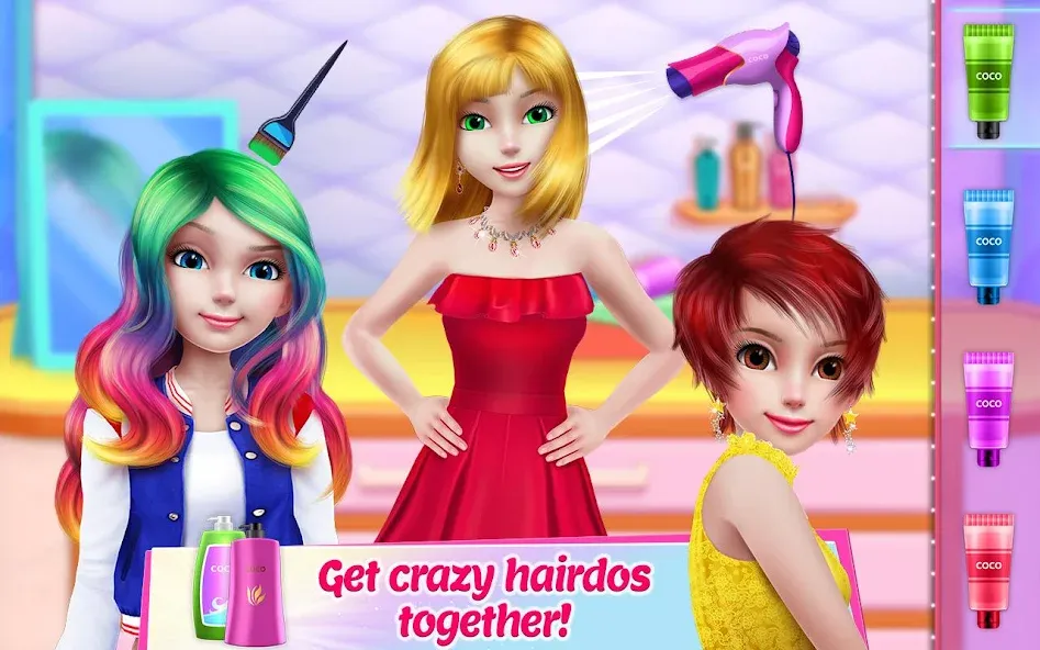 Girl Squad - BFF in Style  [МОД Unlimited Money] Screenshot 2