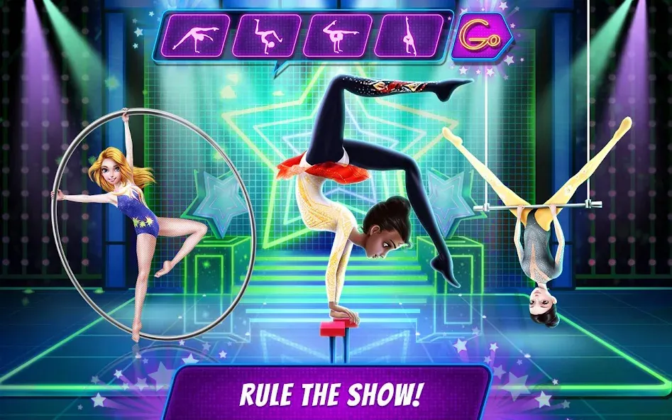 Acrobat Star Show - Girl Power  [МОД Все открыто] Screenshot 1