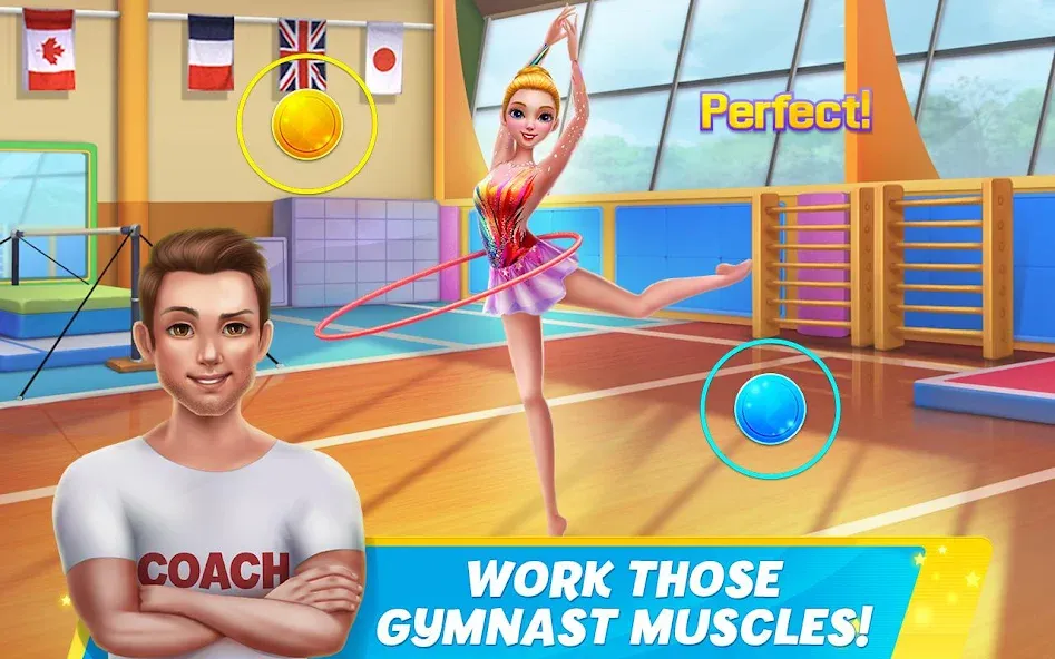 Rhythmic Gymnastics Dream Team  [МОД Меню] Screenshot 5