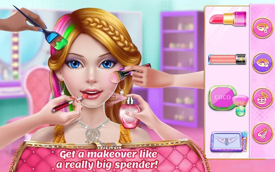 Rich Girl Mall - Shopping Game  [МОД Mega Pack] Screenshot 3