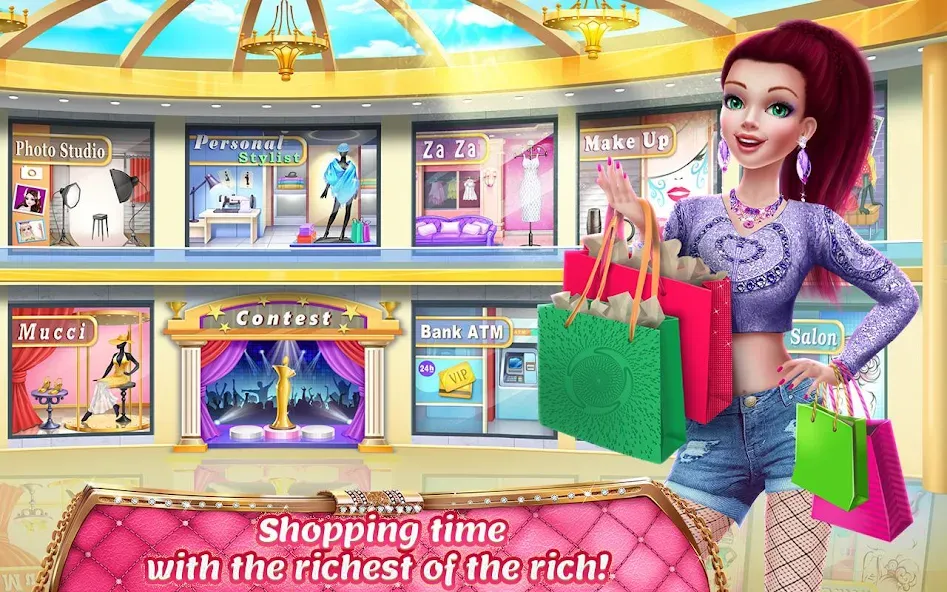 Rich Girl Mall - Shopping Game  [МОД Mega Pack] Screenshot 4