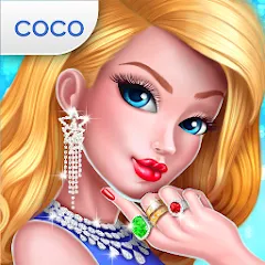 Взломанная Rich Girl Mall - Shopping Game  [МОД Mega Pack] - последняя версия apk на Андроид