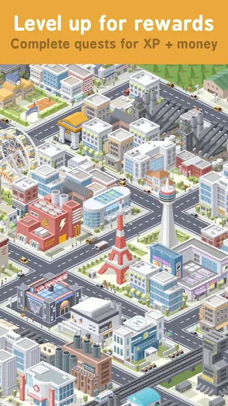 Pocket City Free (Покет Сити)  [МОД Бесконечные деньги] Screenshot 2