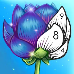 Скачать взлом Color Swipe Coloring Book game  [МОД Unlimited Money] - последняя версия apk на Андроид