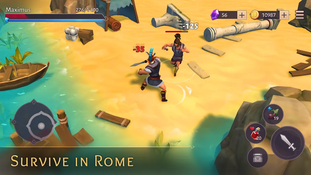 Gladiators: Survival in Rome  [МОД Все открыто] Screenshot 1