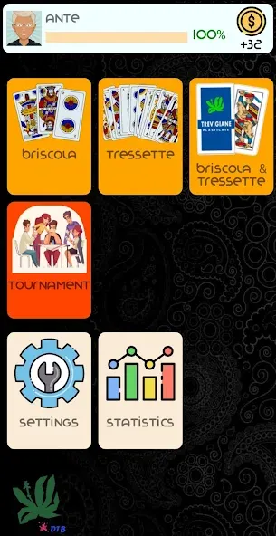 Briscola & Tressette Online  [МОД Menu] Screenshot 2