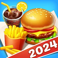 Взломанная Cooking City - Cooking Games (Кукинг Сити)  [МОД Unlocked] - последняя версия apk на Андроид