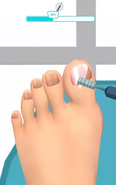 Foot Clinic - ASMR Feet Care (Фут Клиник)  [МОД Unlocked] Screenshot 5