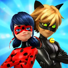 Взломанная Miraculous Ladybug & Cat Noir  [МОД Все открыто] - стабильная версия apk на Андроид