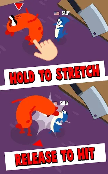 Sausage Wars.io  [МОД Бесконечные деньги] Screenshot 2