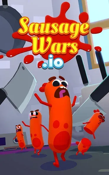 Sausage Wars.io  [МОД Бесконечные деньги] Screenshot 5