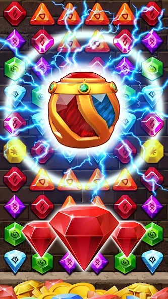 Jewel Ancient Pyramid Treasure  [МОД Menu] Screenshot 1