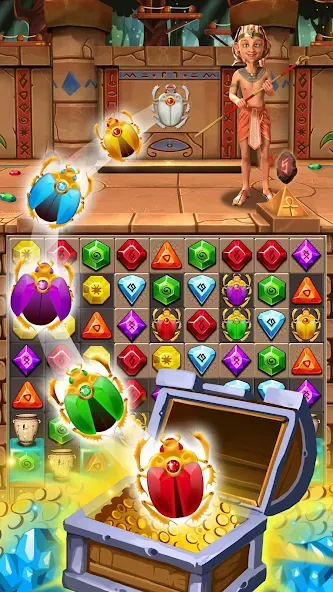 Jewel Ancient 2: lost gems (Джуэл Эншиент 2)  [МОД Много монет] Screenshot 1