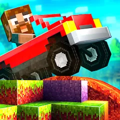 Взломанная Blocky Roads (Блоки Роадс)  [МОД Все открыто] - стабильная версия apk на Андроид