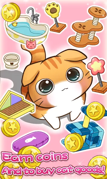 Cat Room - Cute Cat Games (Кэт Рум)  [МОД Unlimited Money] Screenshot 5