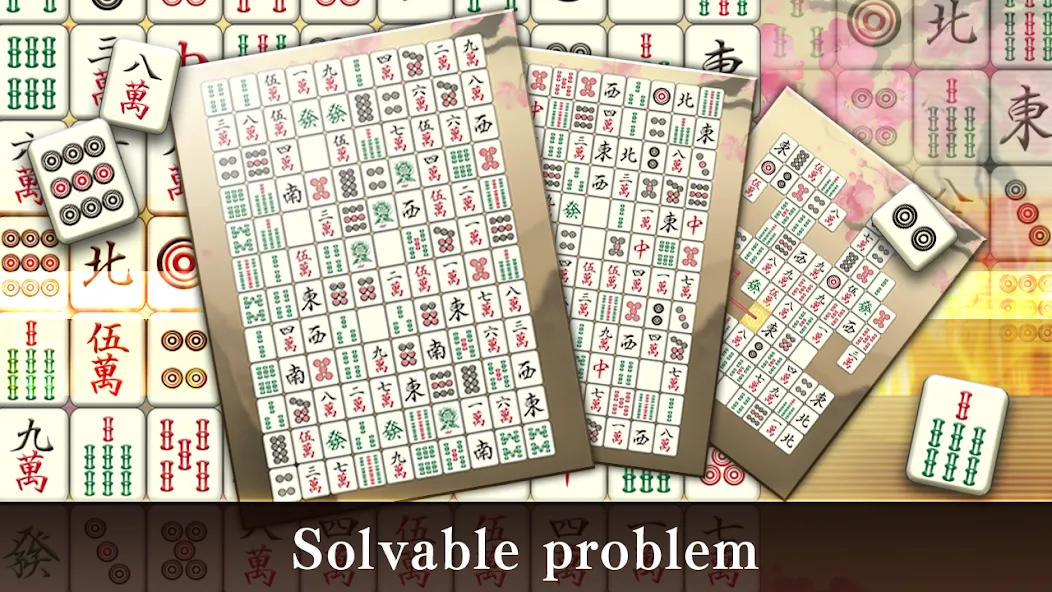 Mahjong Puzzle Shisensho (Маджонг Пазл Шисеншо)  [МОД Бесконечные деньги] Screenshot 2