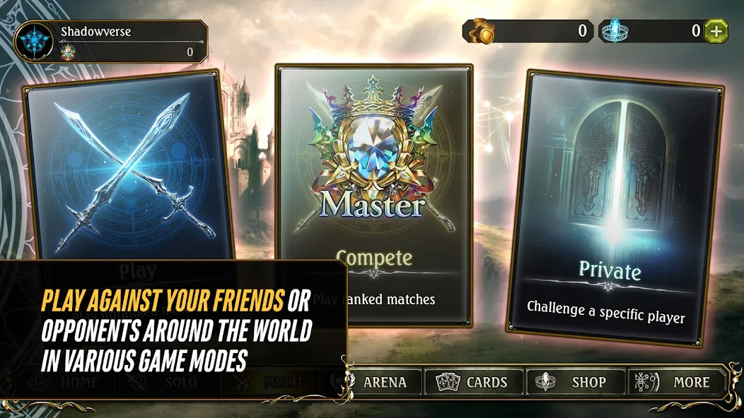 Shadowverse CCG (Шадовверс ККГ)  [МОД Много денег] Screenshot 3