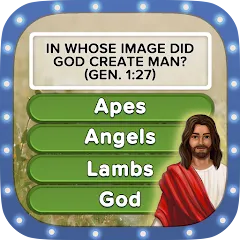 Скачать взлом Daily Bible Trivia Bible Games (Ежедневные викторины Библии библейские игры)  [МОД Все открыто] - последняя версия apk на Андроид