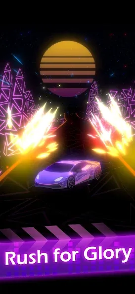 Beat Racing (Бит Рейсинг)  [МОД Много монет] Screenshot 4