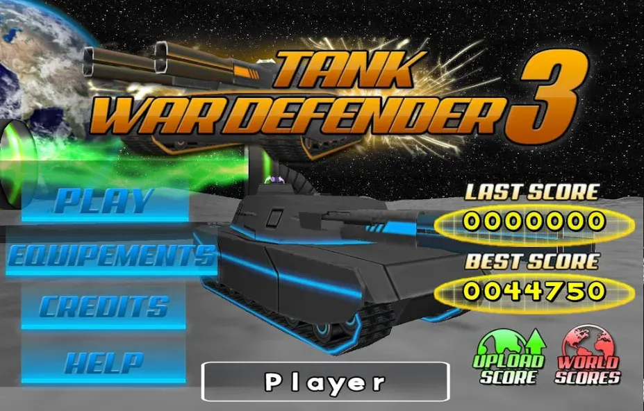 Tank War Defender 3 (Танковая война Защитник 3)  [МОД Unlocked] Screenshot 1