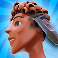 Взломанная Fade Master 3D: Barber Shop (Фейд Мастер 3Д)  [МОД Меню] - полная версия apk на Андроид