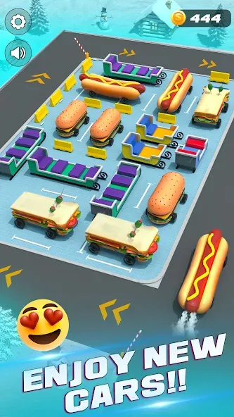 Unblock It Car Puzzle Game (Паркинг Джам Разблокировать)  [МОД Меню] Screenshot 5