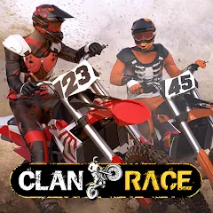 Скачать взлом Clan Race: PVP Motocross races (Клан Рейс)  [МОД Бесконечные деньги] - стабильная версия apk на Андроид