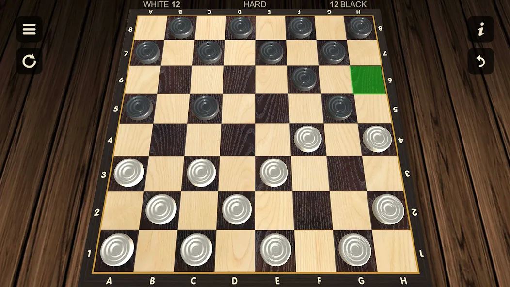 Checkers - Two player  [МОД Бесконечные монеты] Screenshot 1