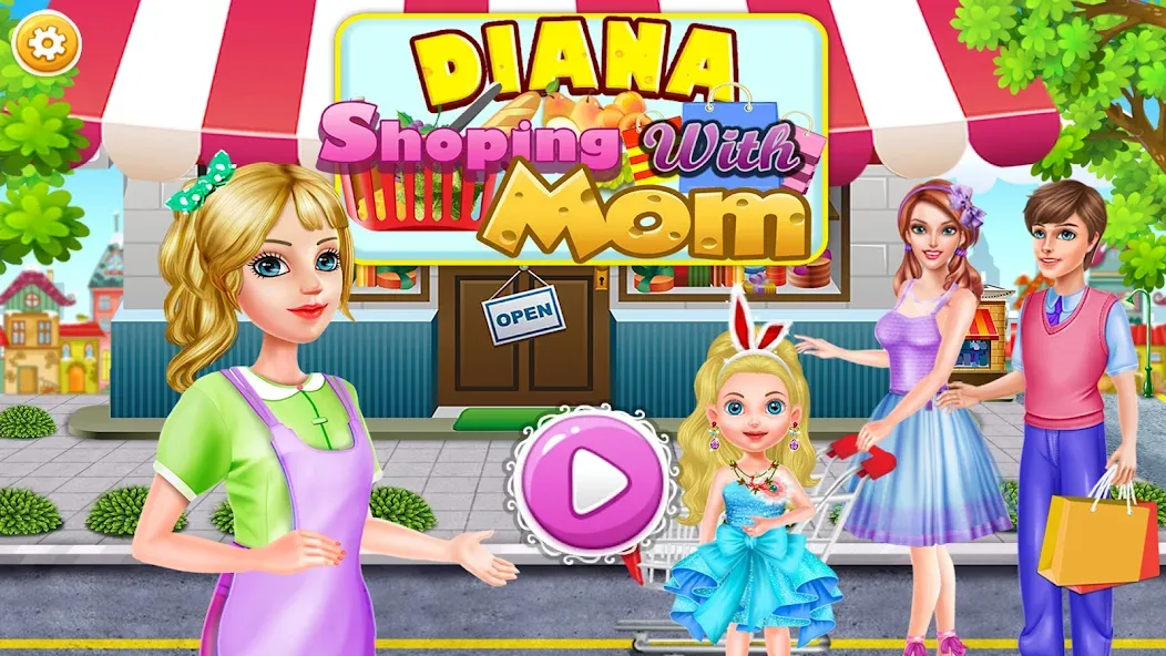 Mall Shopping with Diana (Молл Шоппинг с Дианой)  [МОД Все открыто] Screenshot 1