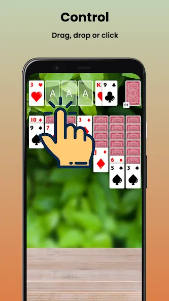 Klondike Solitaire Offline  [МОД Menu] Screenshot 3