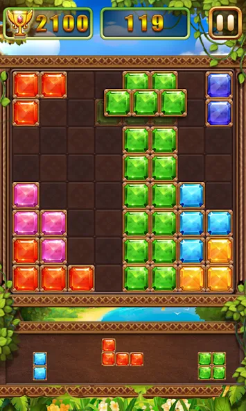 Puzzle Block Jewels (Пазл Блок Драгоценности)  [МОД Бесконечные монеты] Screenshot 3