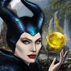 Взломанная Disney Maleficent Free Fall  [МОД Много монет] - стабильная версия apk на Андроид