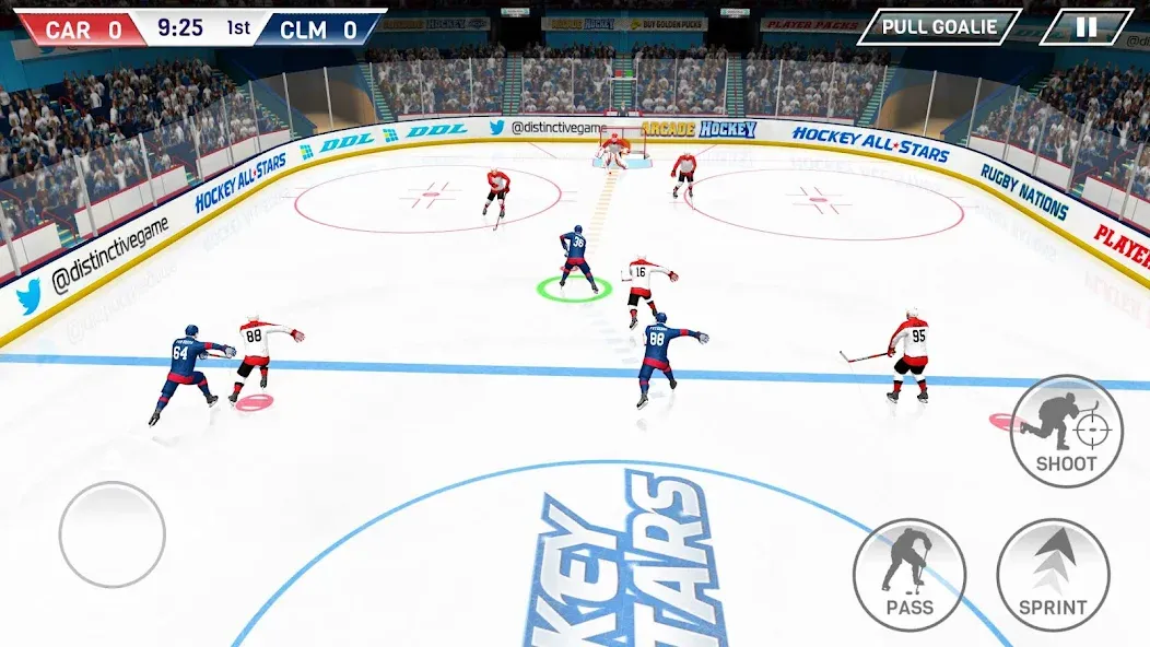 Hockey All Stars (Хоккей Олл Старс)  [МОД Меню] Screenshot 1