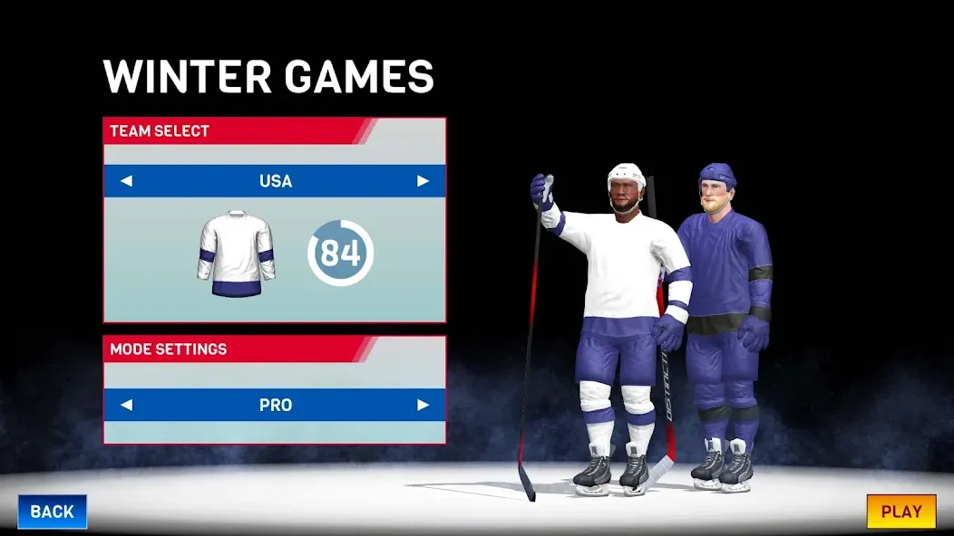 Hockey All Stars (Хоккей Олл Старс)  [МОД Меню] Screenshot 4