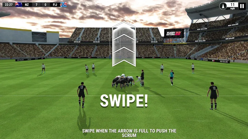 Rugby Nations 22 (Рагби Наций 22)  [МОД Unlocked] Screenshot 5