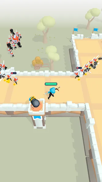 Wild Archer: Castle Defense (Ланд Инвейдер)  [МОД Menu] Screenshot 2