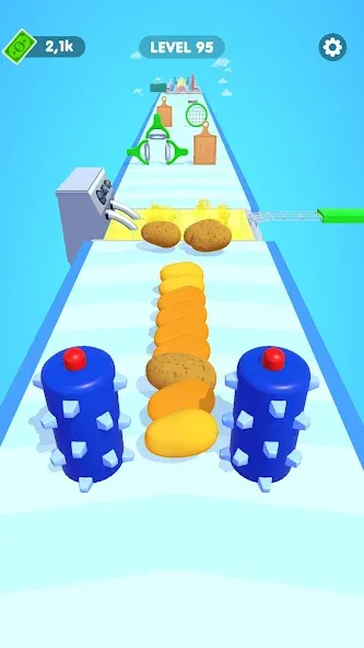 Potato Rush (Потейто Раш)  [МОД Много денег] Screenshot 2