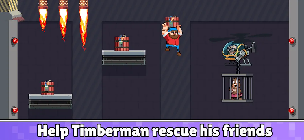 Timberman The Big Adventure (Тимбермен Большое Приключение)  [МОД Меню] Screenshot 4