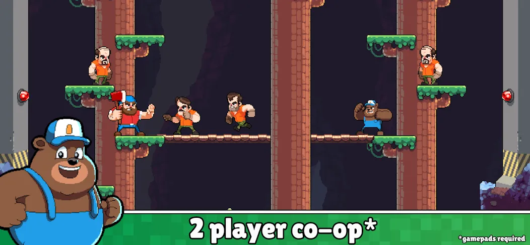 Timberman The Big Adventure (Тимбермен Большое Приключение)  [МОД Меню] Screenshot 5