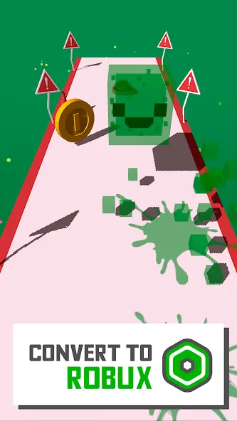 Slime Rush Robux Roblominer (Слайм Раш Робукс)  [МОД Unlimited Money] Screenshot 1